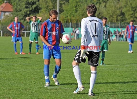 TSV Obergimpern - SG Wiesenbach 15.09.2012 Landesliga Rhein Neckar (© Siegfried)